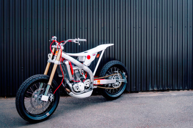 Honda Tracker by Swede Marcus Carlsson of Marcus Moto Design.