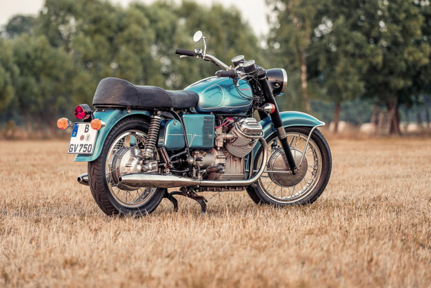 Oldtimer: Sven Wedemeyer's lustworthy Moto Guzzi V7