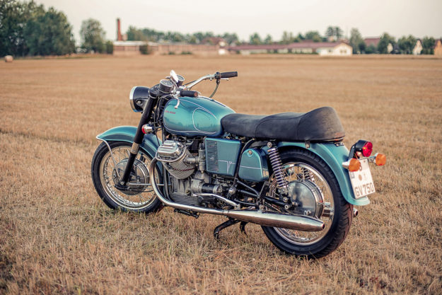 Oldtimer: Sven Wedemeyer's lustworthy Moto Guzzi V7