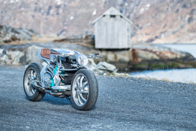 Sub Zero Cool: A custom Yamaha GTS 1000 built in a remote village in Norway's frozen north.