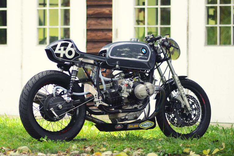 Pretty, fast: This stunning BMW from 46Works wins races | Bike EXIF