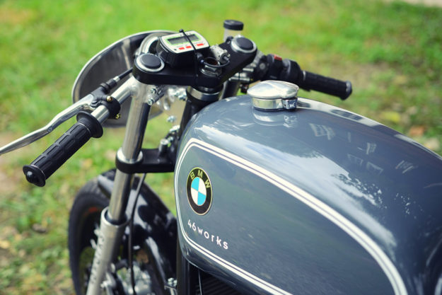 Not just a pretty face: This BMW R75/5 from 46Works wins races