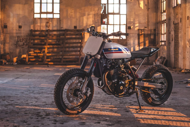 Next time you visit Cape Town, you can hire this CCM 664 street tracker from Wolf Moto.