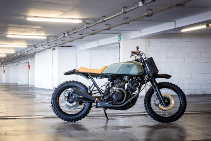 Custom Honda Transalp by Cafe Racer Dreams