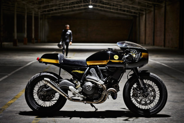 The Ducati Strada 800 cafe racer by Fuel Bespoke Motorcycles