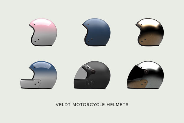 Veldt motorcycle helmets