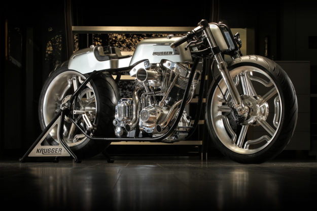 Fred Krugger's extraordinary 'Ladd'—an S&S-powered machine built for the 2016 AMD World Championship of Custom Bike Building.
