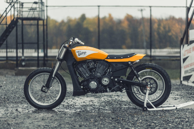Canadian builder Sam Guertin turns the Victory Octane into a flat tracker