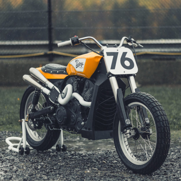 Canadian builder Sam Guertin turns the Victory Octane into a flat tracker