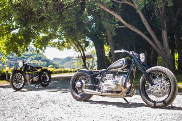 Vintage Meets Custom: The BMW R5 Hommage, a 21st century tribute to one of the most iconic motorcycles of all time.