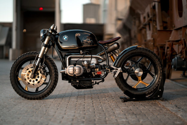 Custom BMW R100 motorcycle by NCT