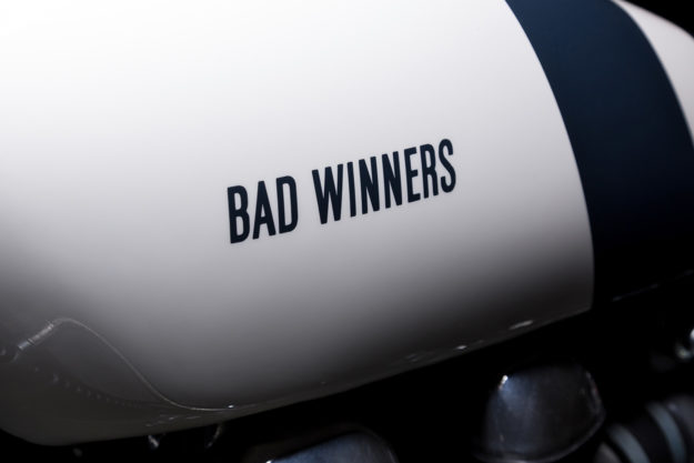 Zero Gravity: A lightweight Triumph Thruxton café racer by Bad Winners