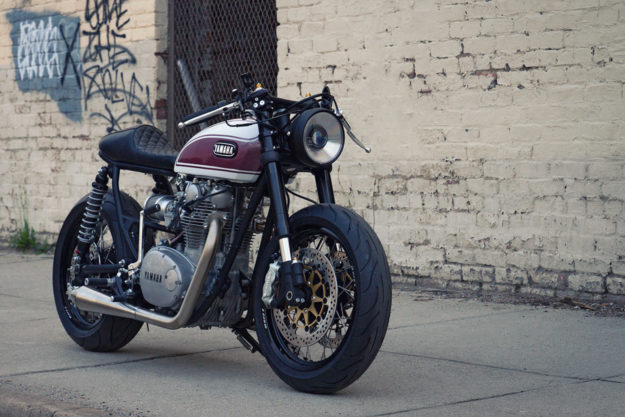 This Yamaha XS650 customized by Cognito Moto is the perfect modern classic