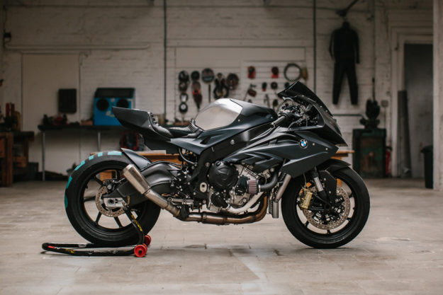 A turbocharged BMW S 1000 RR from Motokouture of Belgium