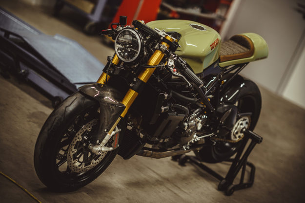 Ducati 848 Evo cafe racer by NCT Motorcycles of Austria