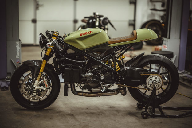 Ducati 848 Evo cafe racer by NCT Motorcycles of Austria