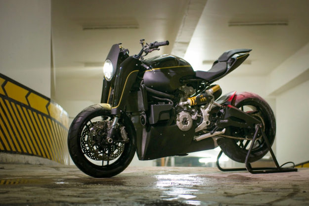Custom Ducati Panigale by Benjies Cafe Racer