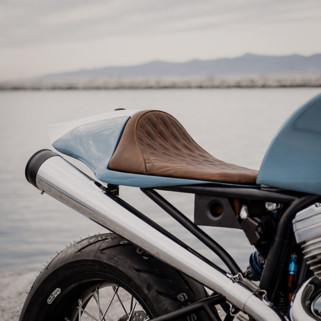 The Bel Air 1200 Framer: A Harley Sportster cafe racer by Deus