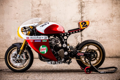 A Triumph Legend TT cafe racer with an endurance vibe from XTR Pepo