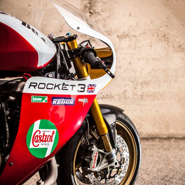 A Triumph Legend TT cafe racer  with an endurance vibe from XTR Pepo