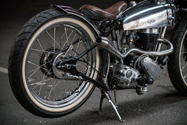 This elegant custom BSA C11 was built by Tim Harney for the Brooklyn Invitational show