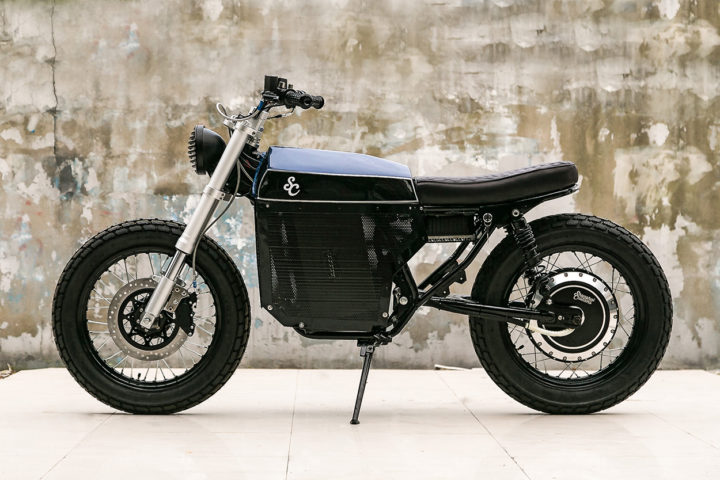 Get Amped: Shanghai Custom's electric street tracker | Bike EXIF