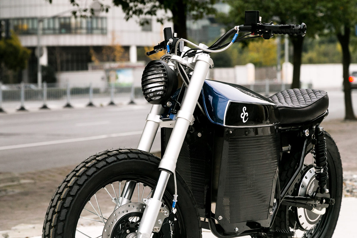 Get Amped: Shanghai Custom's electric street tracker | Bike EXIF