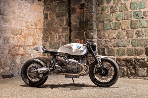 BMW R1150 GS cafe racer by Ronna Noren of Unique Custom Cycles