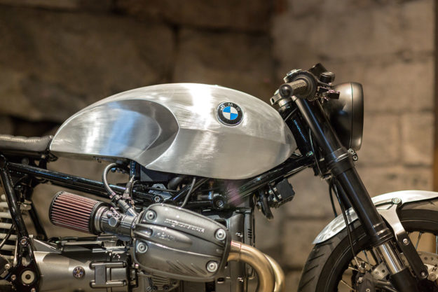 BMW R1150 GS cafe racer by Ronna Noren of Unique Custom Cycles