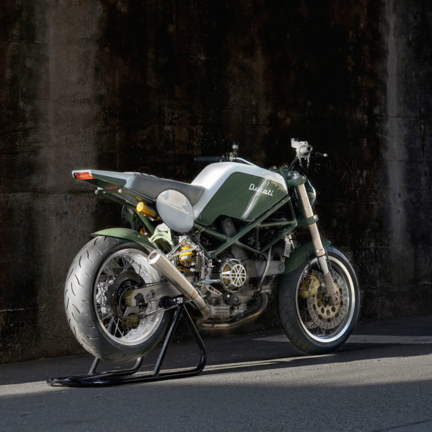 Tracker-style Ducati M900 Monster by Speedtractor of Tokyo
