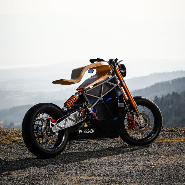 The $60,000 Essence e-raw electric motorcycle