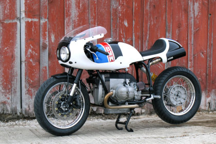 White Hot: A track-inspired BMW R100 by Union Motorcycle Classics
