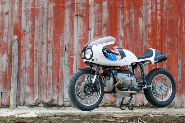 White Hot: A track-inspired BMW R100 R by Union Motorcycle Classics