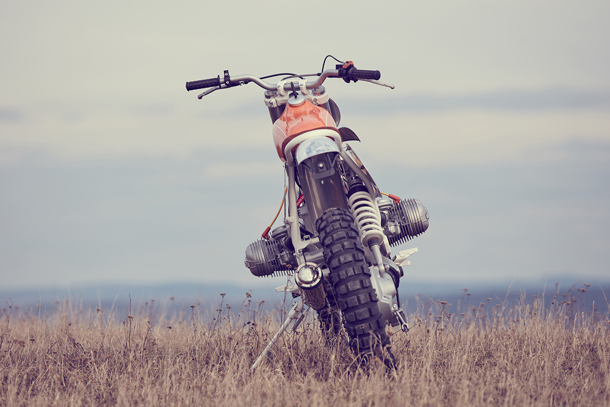 Wang Motorcycles' classic BMW R80 G/S enduro