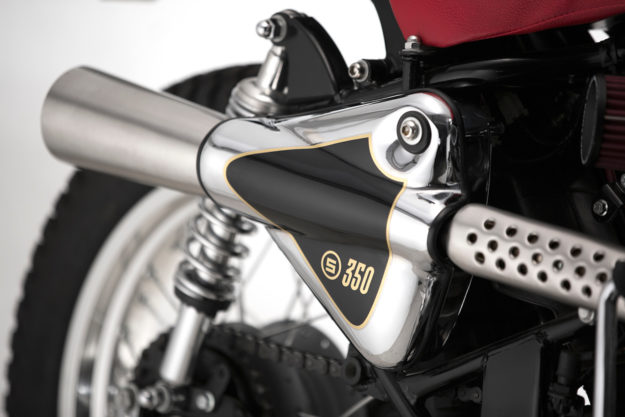 Stunning Royal Enfield Bullet 350 scrambler by Thrive Motorcycle