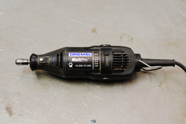 The Dremel Multipro rotary tool