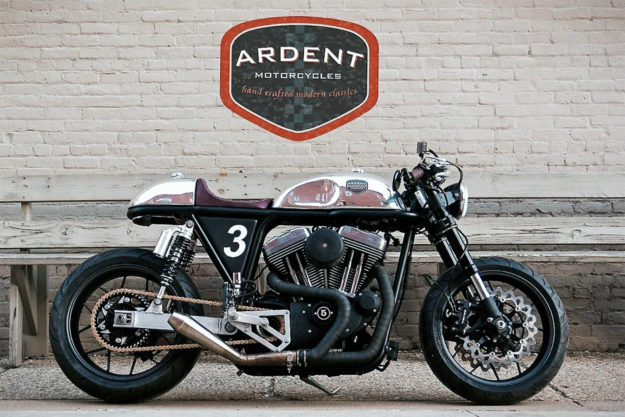 Harley Sportster café racer by Ardent Motorcycles