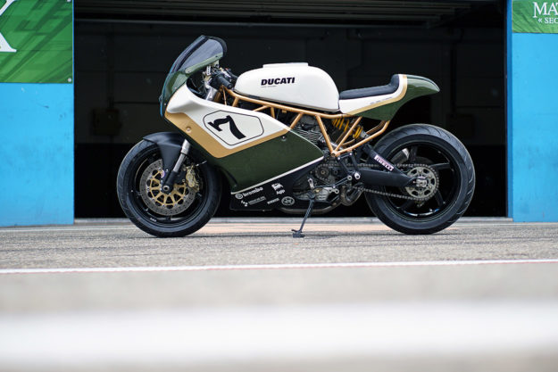 Customized Ducati racer by Deep Creek Cycleworks