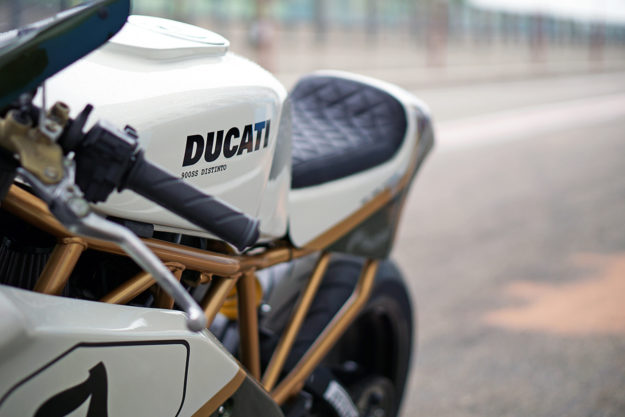 Customized Ducati racer by Deep Creek Cycleworks