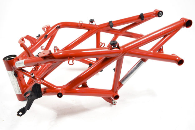 Ducati Diavel welded trellis frame