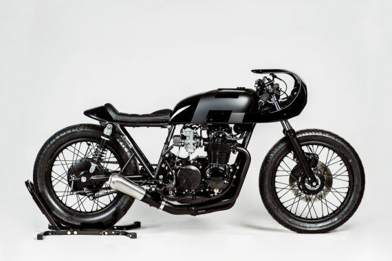 The real deal: A stealthy CB550 cafe racer from Hookie Co. | Bike EXIF