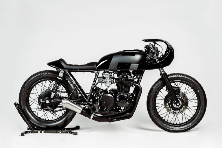 The Real Deal: A Stealthy Cb550 Cafe Racer From Hookie Co. 