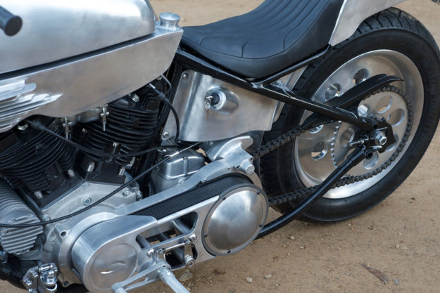 Matt Machine's Born-Free Harley motorcycle