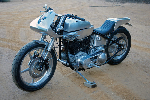 Matt Machine's Born-Free Harley motorcycle