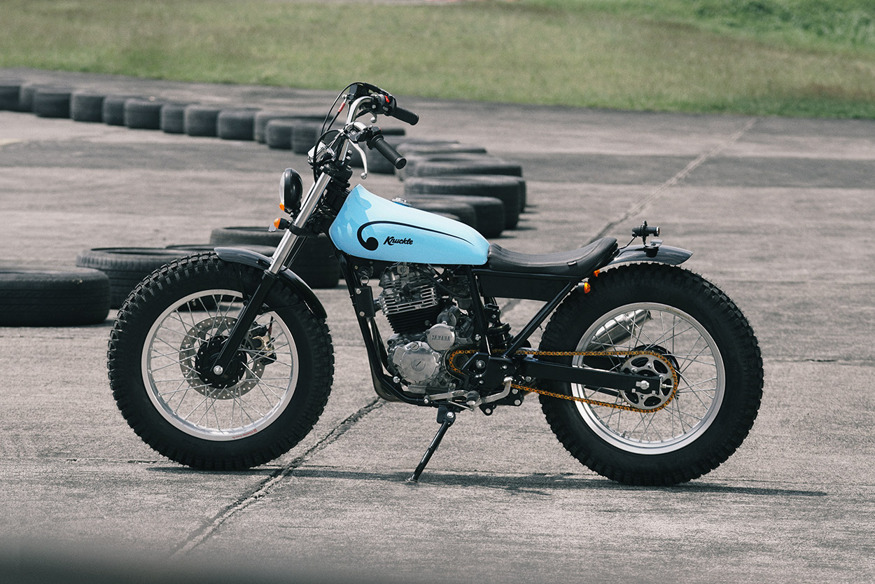 Part Scrambler, Part Chop: Knuckle Whackjob's Scorpio | Bike EXIF