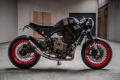 Son of Time: Ironwood's Yamaha XSR700 cafe racer, built for TW Steel