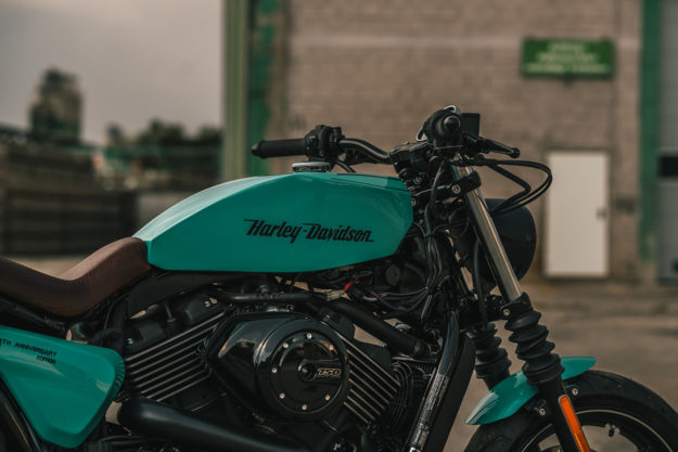 Custom Harley Street 750 tracker by NCT Motorcycles