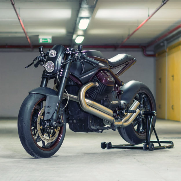 Moto Guzzi Griso cafe racer by Officine Rossopuro