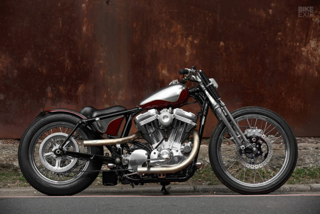 Harley-Davidson XL883 Sportster bobber by 2LOUD Custom