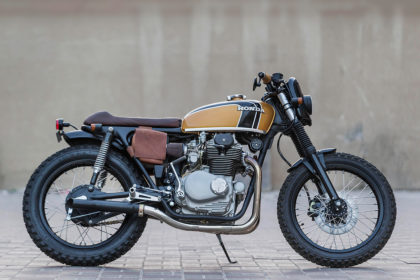 From Texas barn find to the Persian Gulf: Antonie Robertson's CB350